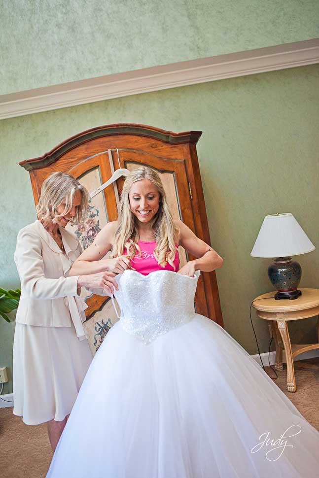 Universal Hilton Wedding Preparation