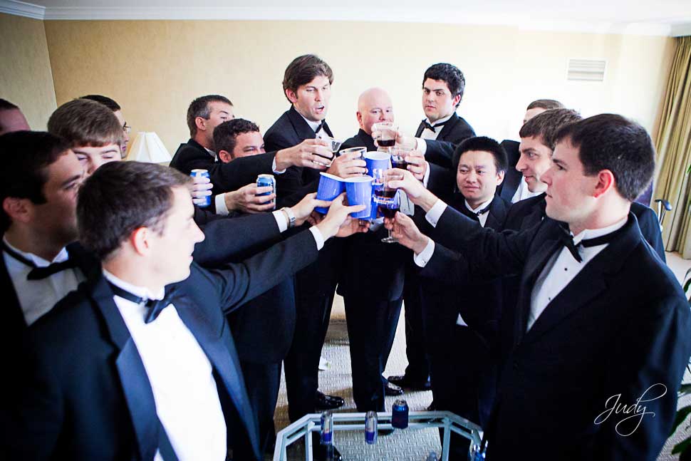 Universal Hilton Wedding Preparation