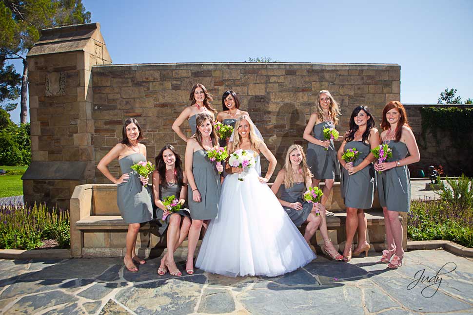 Forest Lawn Wedding Party Photos