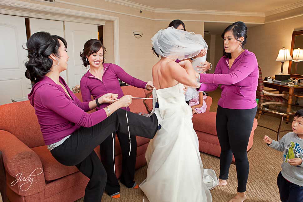 Huntington Hyatt Wedding Photography