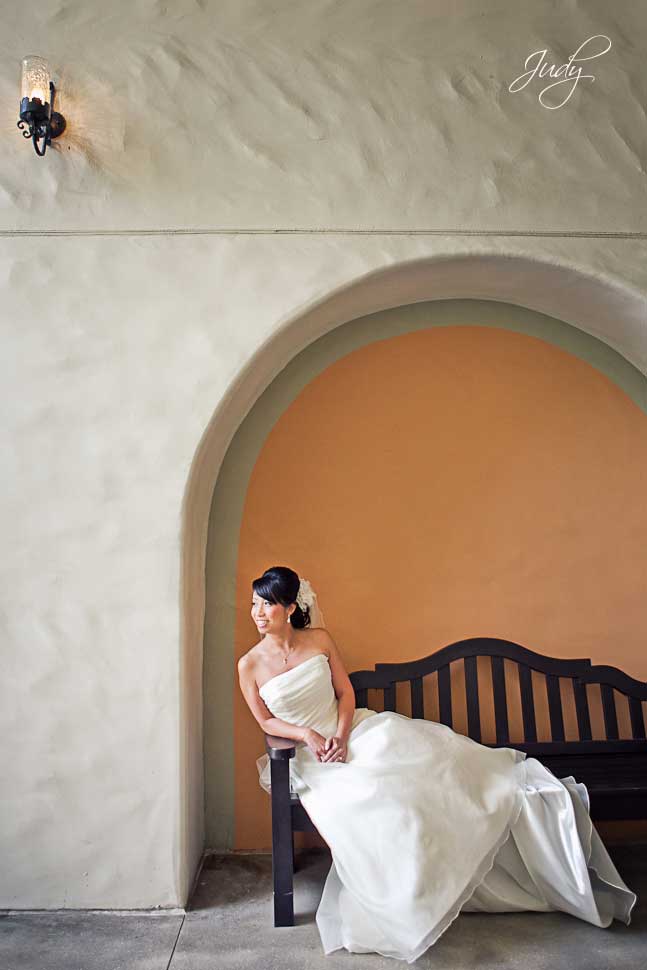 Huntington Hyatt Wedding Photography Bride