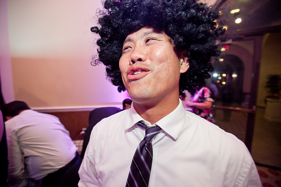 Huntington Hyatt wedding reception