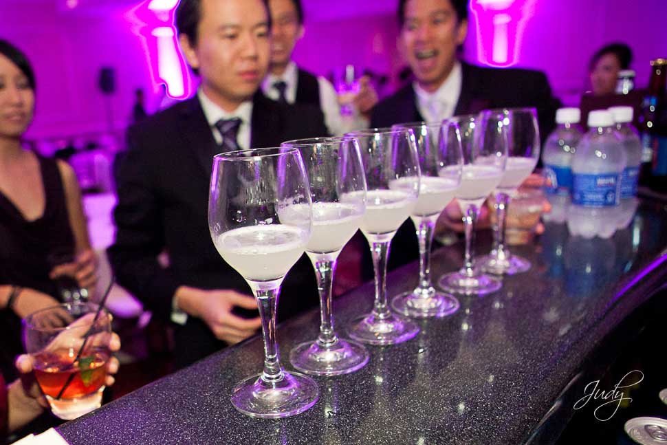 Huntington Hyatt wedding reception