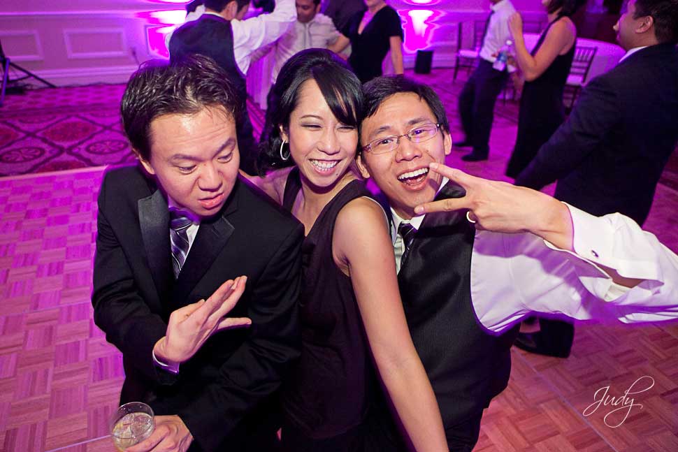 Huntington Hyatt wedding reception