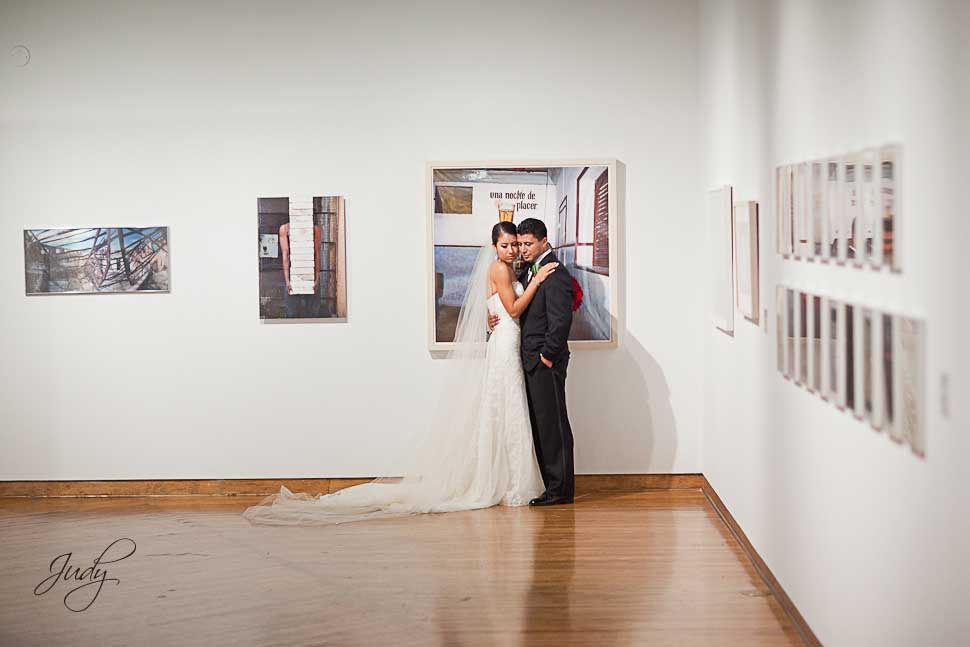 Museum of Latin American Art Wedding Photography Amber Rick
