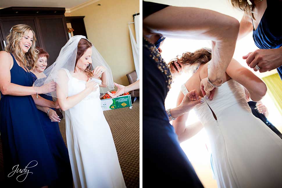 Hyatt Regency Long Beach Wedding Preparation