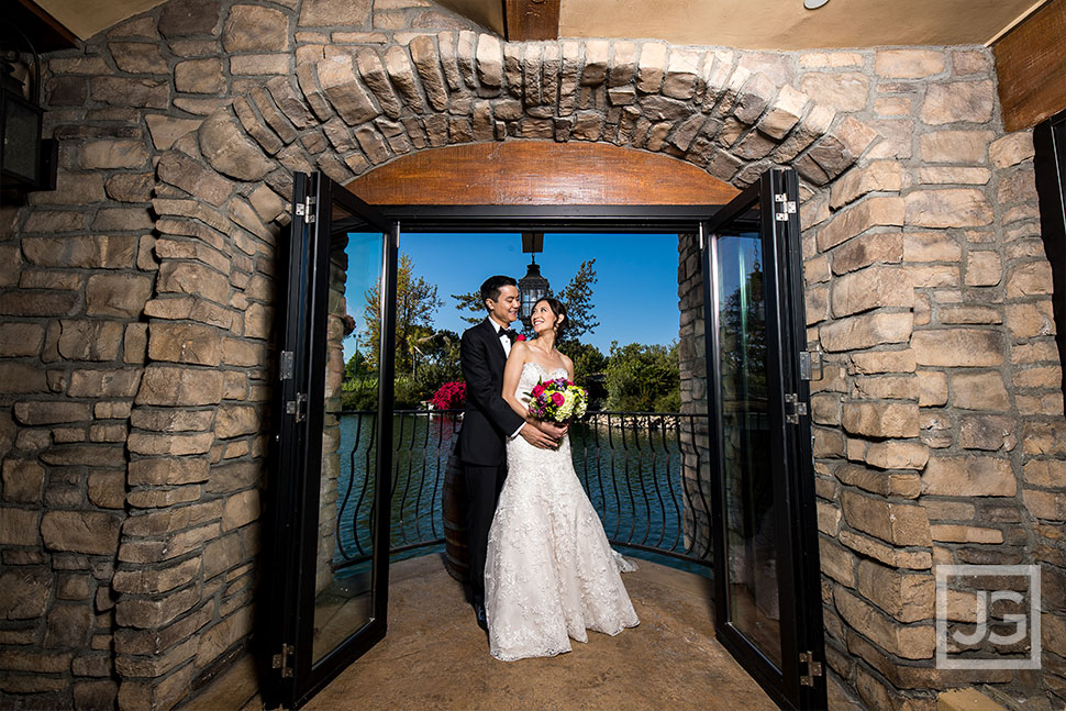 Westlake Village Inn Wedding cellar room