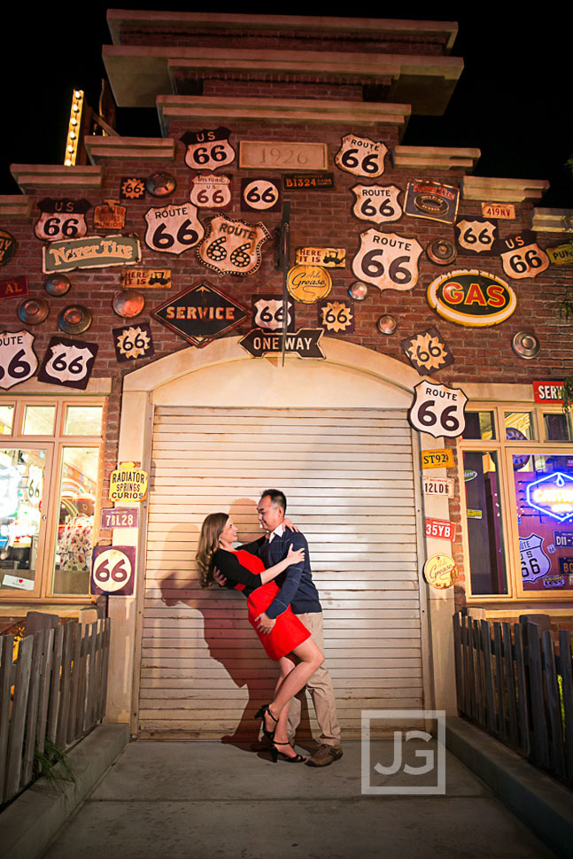 Disneyland Engagement Photos Carsland