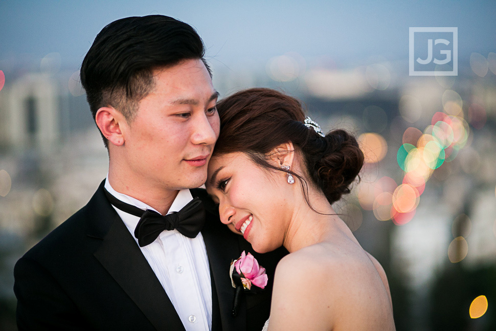 Four Seasons Helipad Wedding Photo