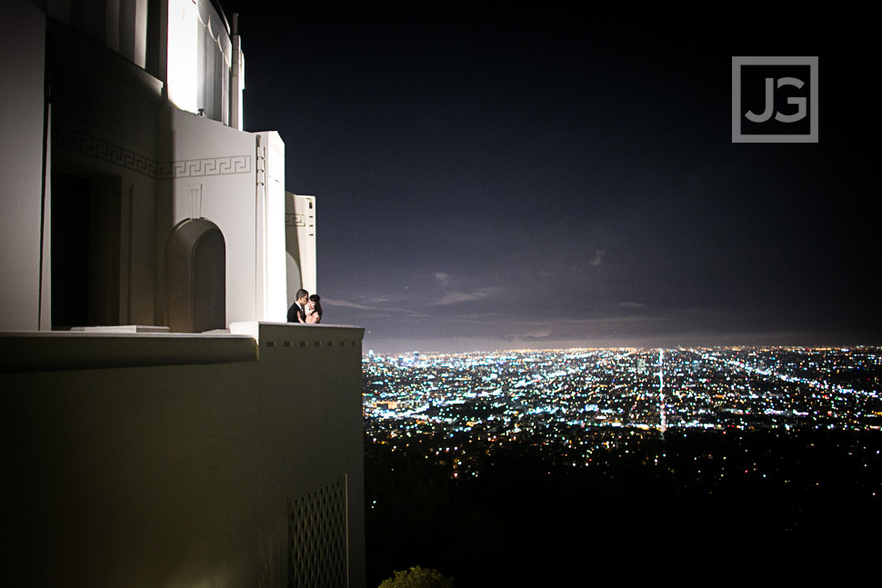 The amazing view from the Griffith Observatory
