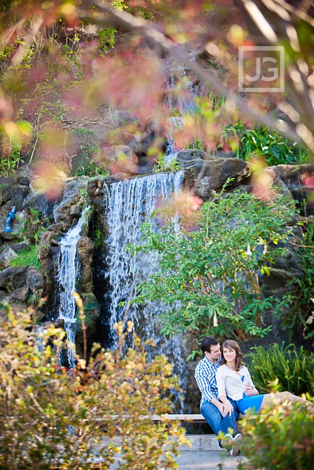 LA Arboretum Engagement Photos