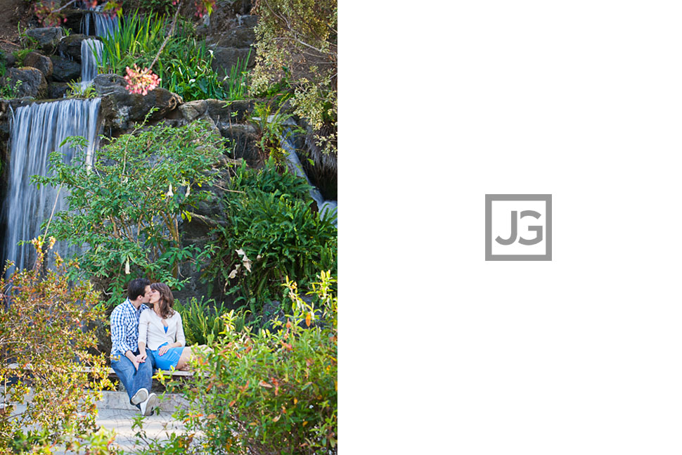 LA Arboretum Engagement Photography