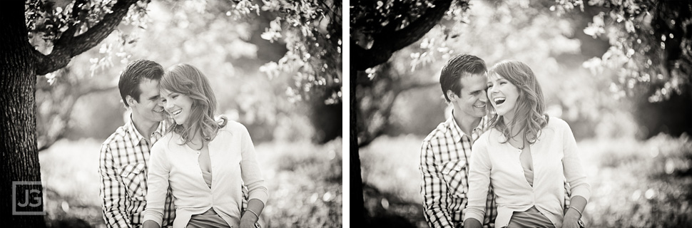 Los Angeles Arboretum Engagement Photography