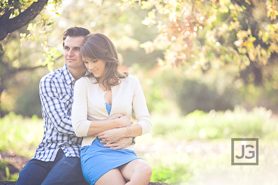 Los Angeles Arboretum Engagement Photography