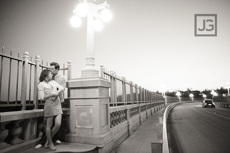 Colorado St Bridge Engagement Photography Pasadena