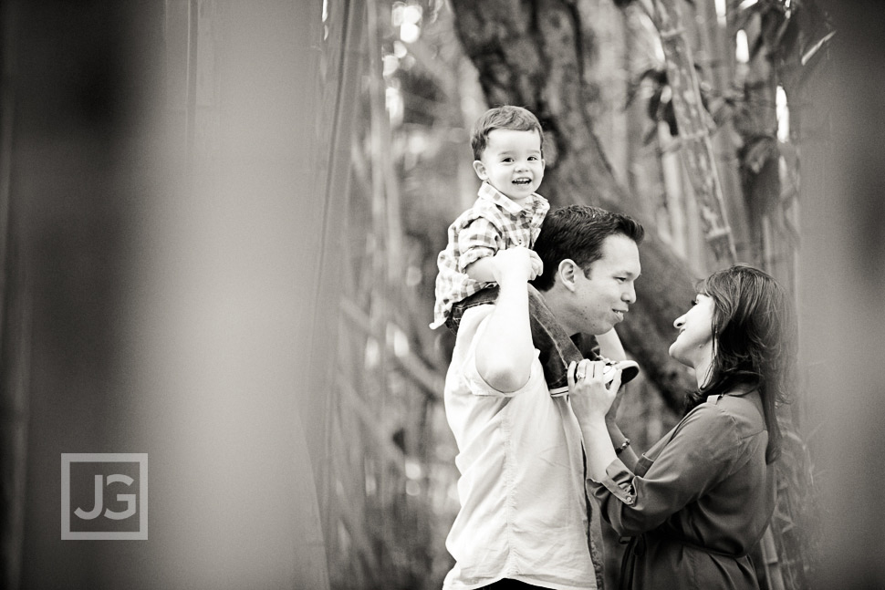 LA Arboretum Family Photography