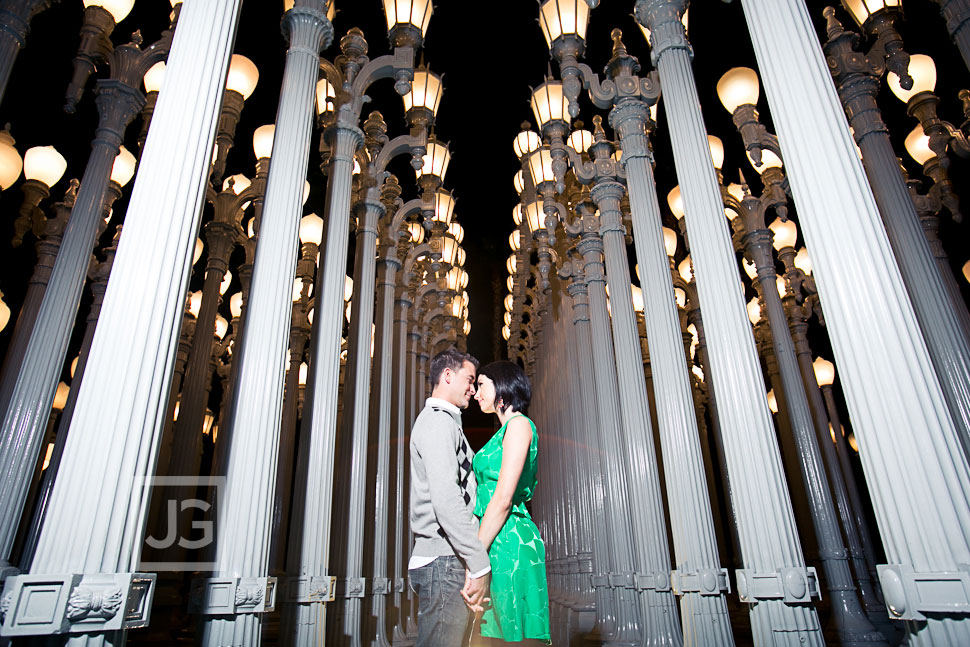 LACMA Engagement Photography Los Angeles
