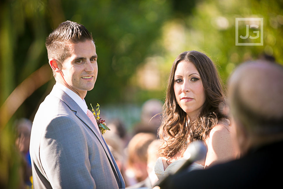 Lodge at Malibou Lake wedding ceremony