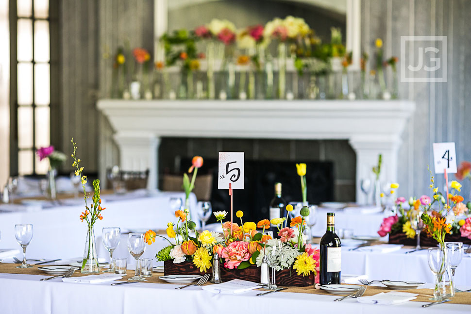Lodge at Malibou Lake Wedding Reception