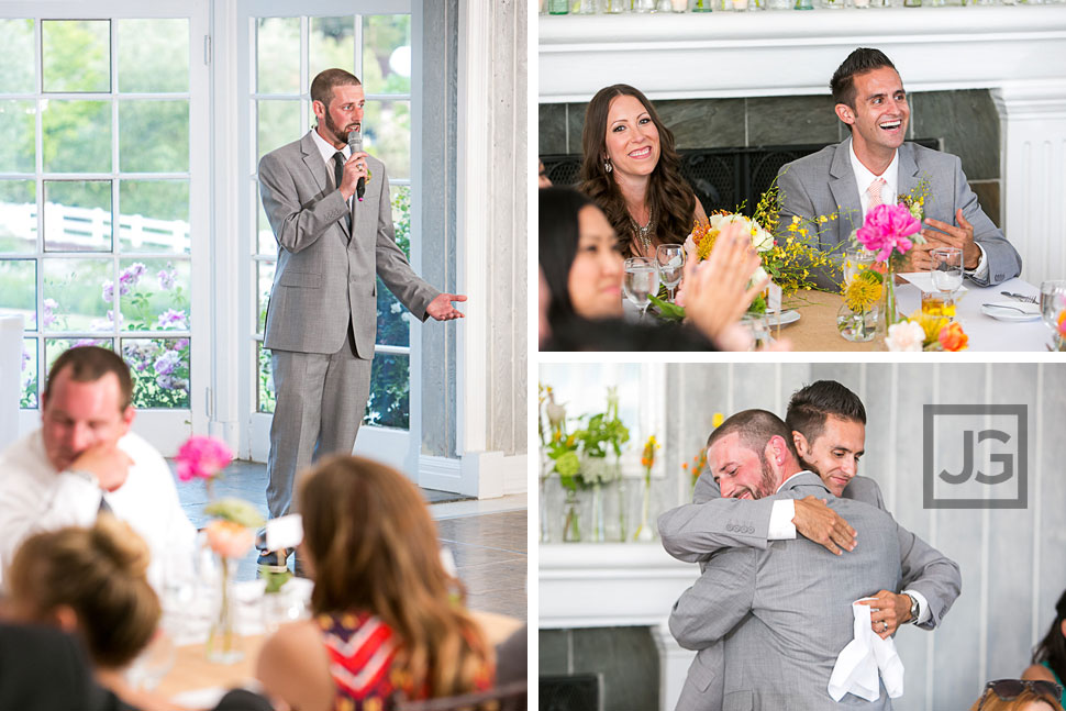 Lodge at Malibou Lake Wedding Reception
