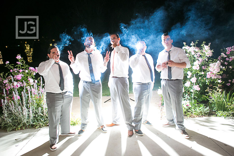 Wedding Party Photos at the Lodge at Malibou Lake