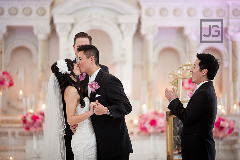 First Kiss at Vibiana