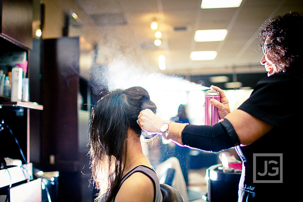 Salon de Jeunesse Wedding Preparation