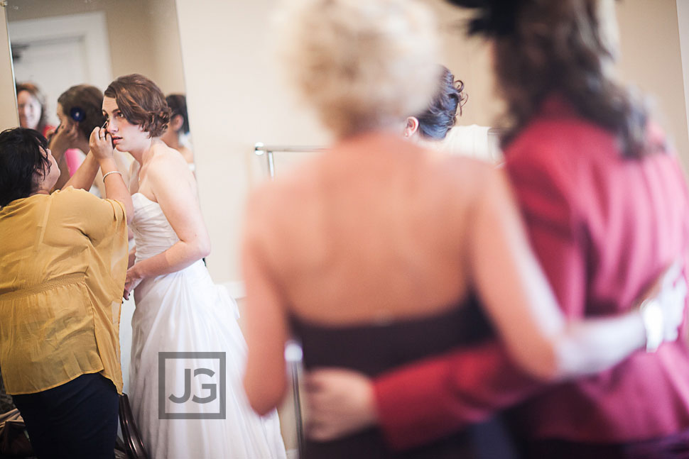 Altadena Country Club Wedding Preparation