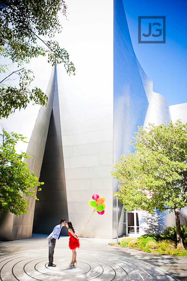 Walt Disney Concert Hall Engagement Photography