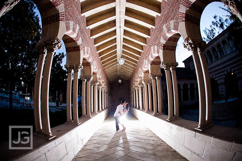 Hallway with Columns