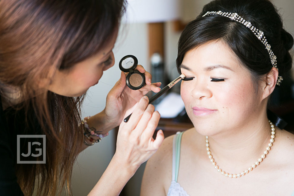 Westin Pasadena Wedding Preparation