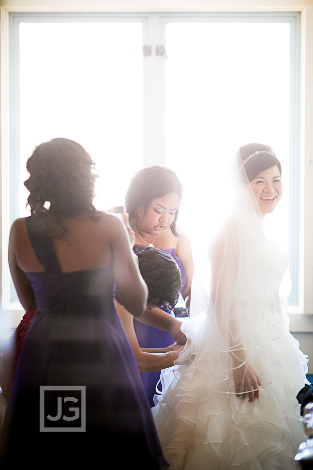 Westin Pasadena Wedding Preparation