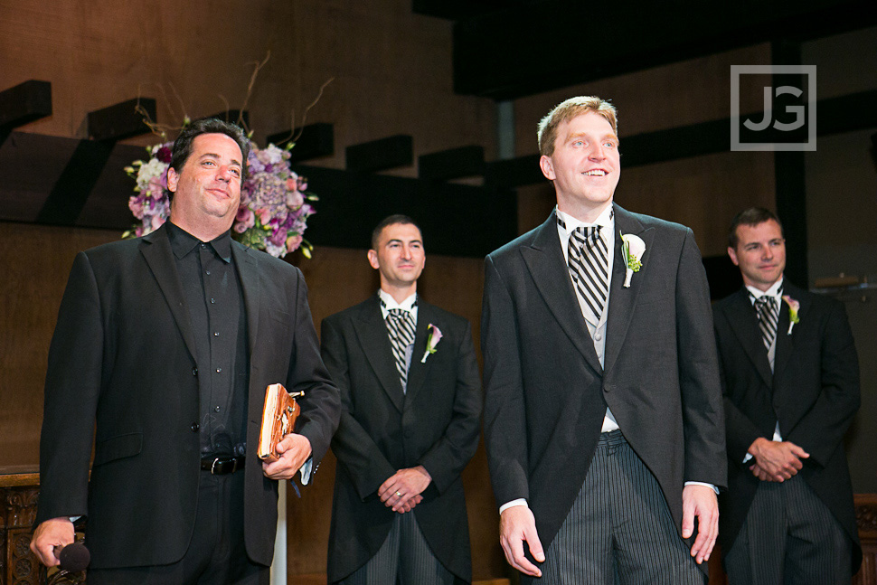Neighborhood Church Wedding Ceremony in Pasadena