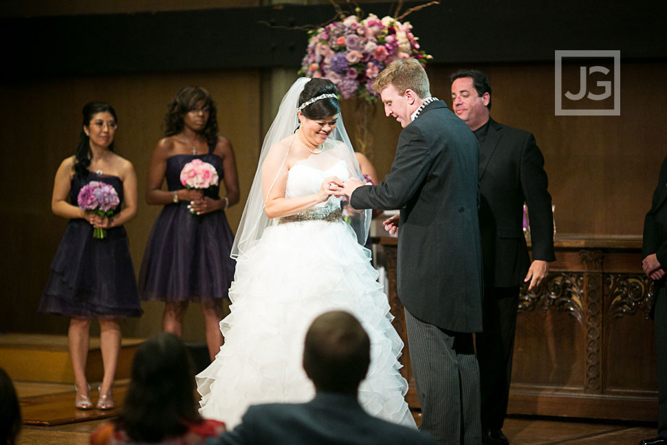 Neighborhood Church Pasadena Wedding Ceremony