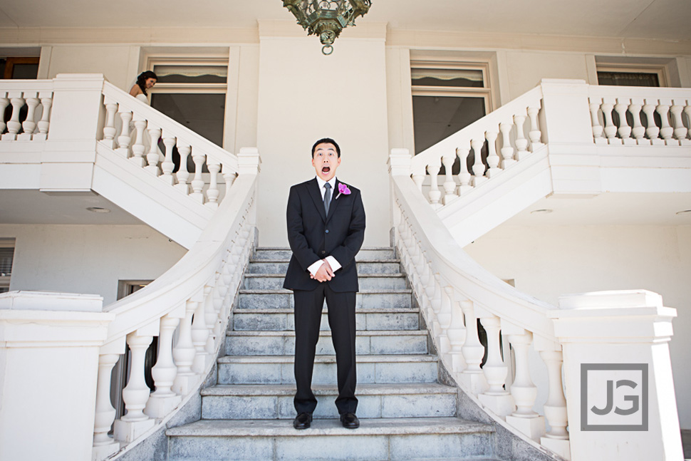 Wedding First Look Pasadena