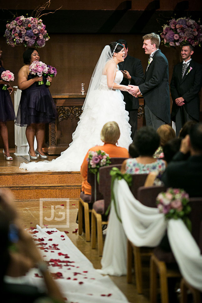 Neighborhood Church Pasadena Wedding Ceremony