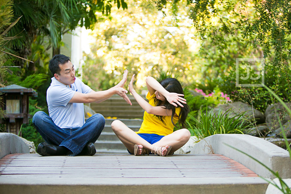 Engagement Photos Ambassador Gardens