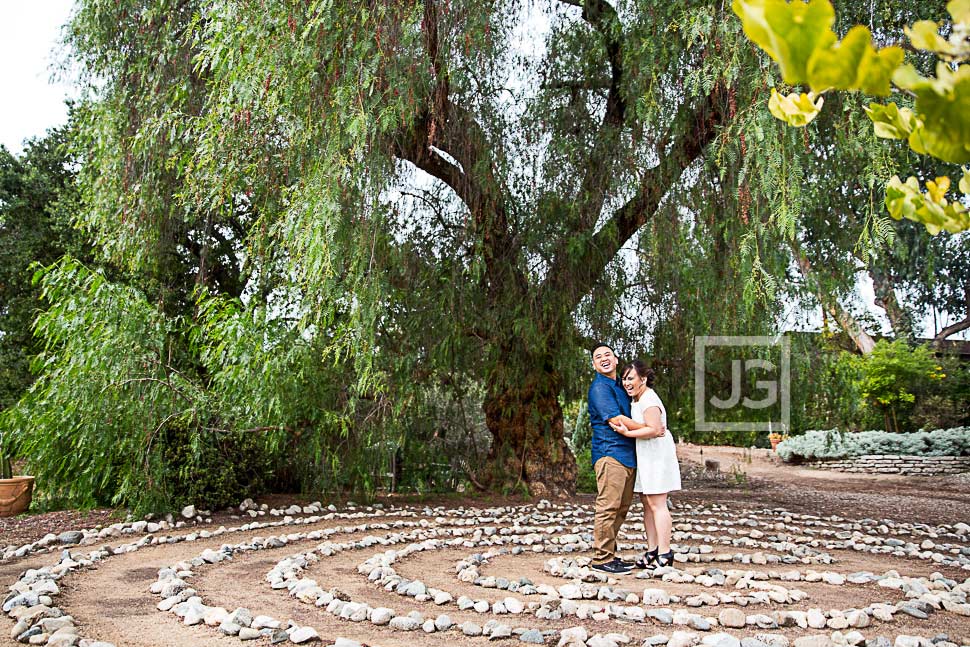 Arlington Garden Pasadena Downtown La Engagement Photography