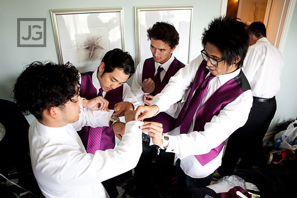 Wedding Preparation Casa del Mar