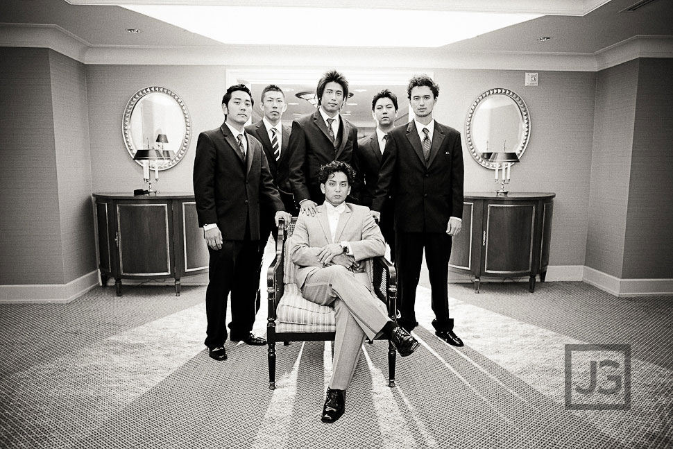 Wedding Party Casa del Mar Groomsmen