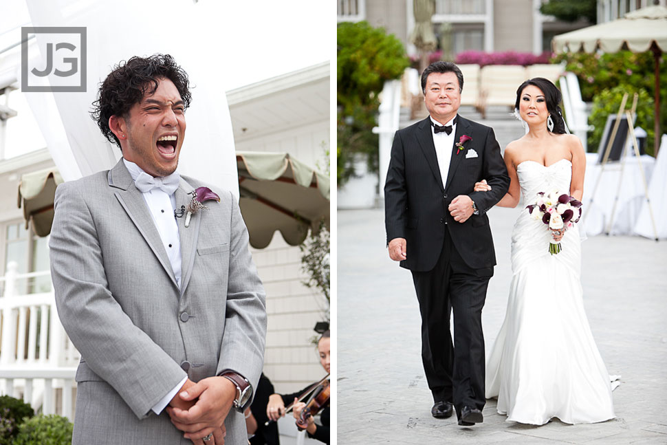 Shutters wedding ceremony