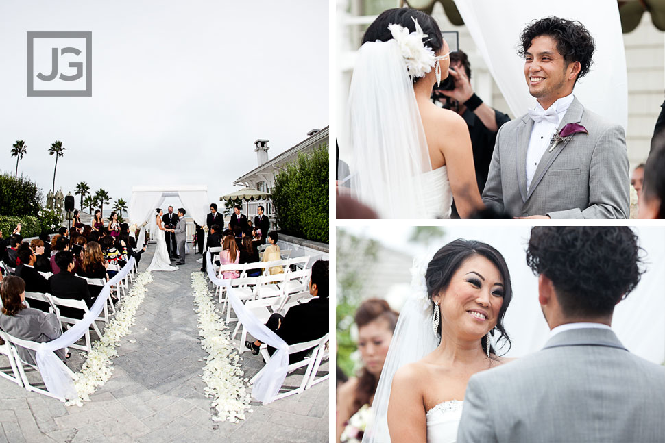 Shutters wedding ceremony