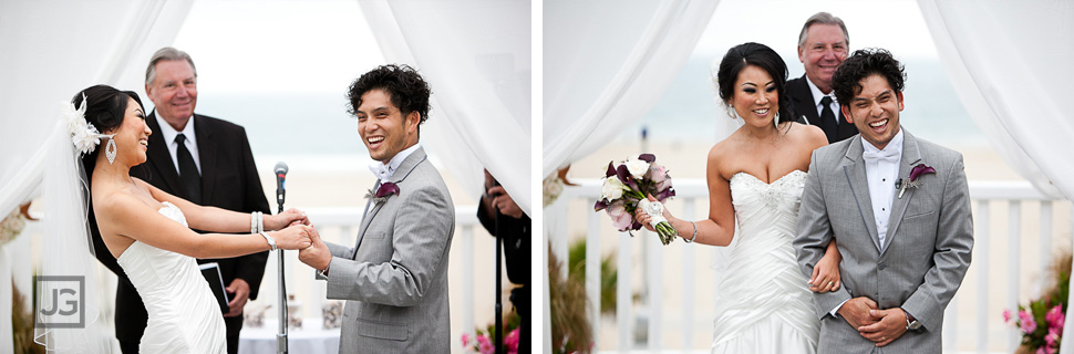 Shutters wedding ceremony