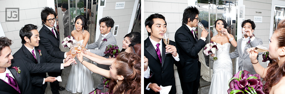 Shutters wedding ceremony