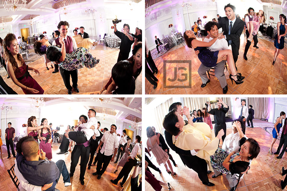 Casa del Mar Wedding Reception Dancing