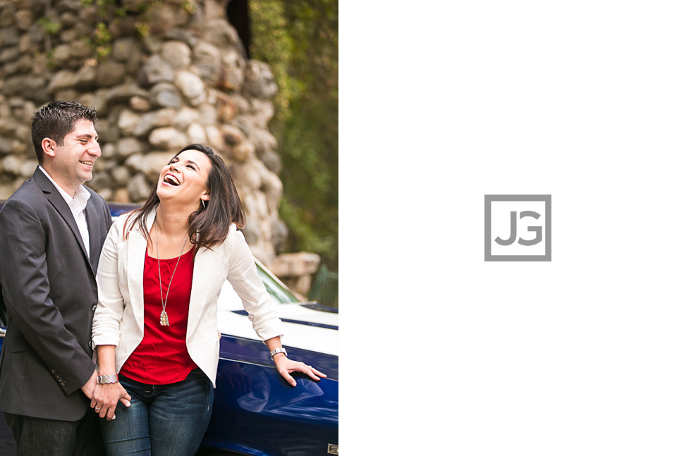Azusa Canyon engagement photography