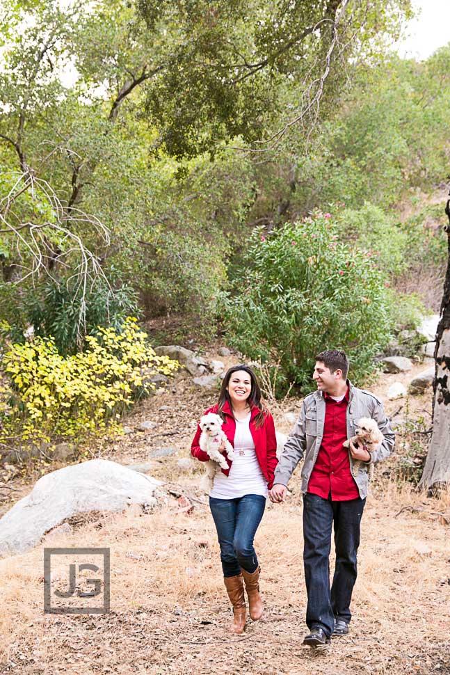 Azusa Canyon engagement photography
