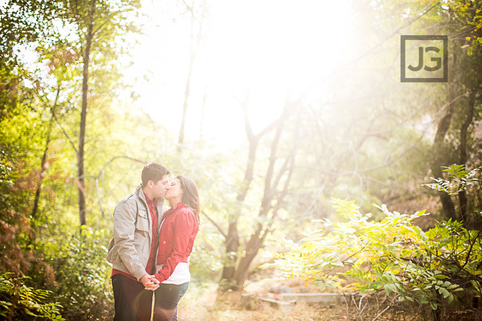 Azusa Canyon engagement photography
