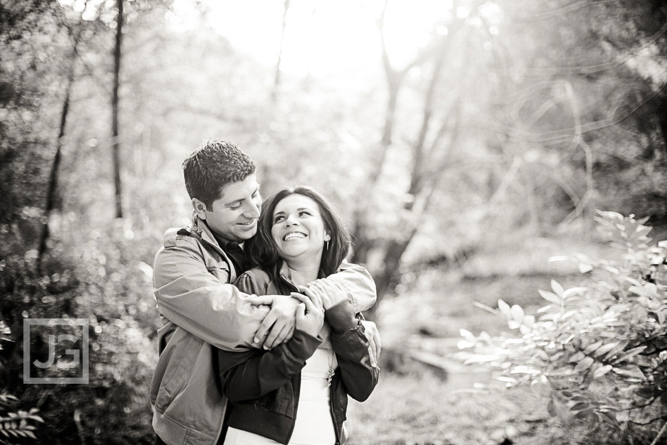 Azusa Canyon engagement photography