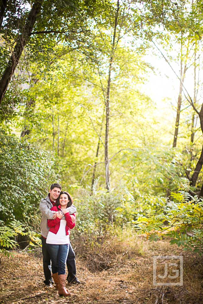 Azusa Canyon engagement photography